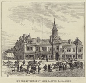 Nouveau marché à Over Darwen, Lancashire - Frank Watkins
